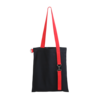 Шоппер Superbag black с ремувкой 4sb (чёрный с красным) (Изображение 1)