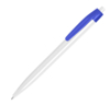 N8, ручка шариковая, белый/синий, пластик (Изображение 1)