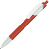 TRIS, ручка шариковая, красный корпус/белый, пластик (Изображение 1)