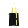 Шоппер Superbag black с ремувкой 4sb (чёрный с жёлтым) (Изображение 1)