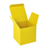 Коробка подарочная CUBE; 9*9*9 см; желтый (Изображение 1)