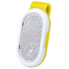 Светоотражатель с фонариком на клипсе HESPAR, желтый, пластик (Изображение 1)