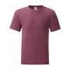 Футболка мужская “Iconic T“, бордовый меланж L, 52% х/б, 48% п/э, 150 г/м2 (Изображение 1)