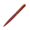 FARO, ручка шариковая, бордовый/золотистый, металл, пластик, софт-покрытие (Изображение 1)