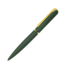 FARO, ручка шариковая, темно-зеленый/золотистый, металл, пластик, софт-покрытие (Изображение 1)