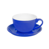 Чайная/кофейная пара CAPPUCCINO, синий, 260 мл, фарфор (Изображение 1)