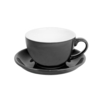 Чайная/кофейная пара CAPPUCCINO, черный, 260 мл, фарфор (Изображение 1)
