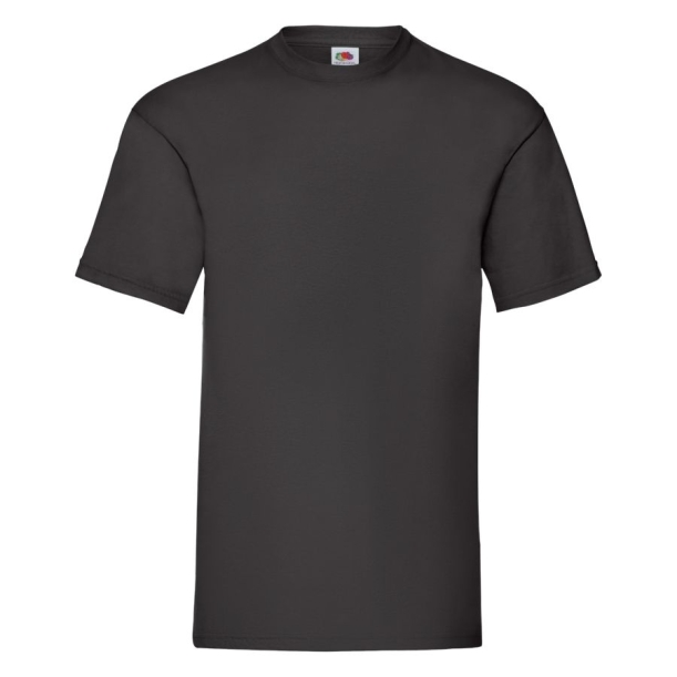 Футболка мужская VALUEWEIGHT T 165, черный_5XL, 100% хлопок (Изображение 1)