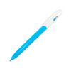 LEVEL, ручка шариковая, голубой, пластик (Изображение 1)