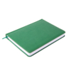Ежедневник недатированный Campbell, А5,  зеленый, белый блок (Изображение 1)