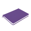 Ежедневник недатированный Campbell, А5, фиолетовый, белый блок (Изображение 1)