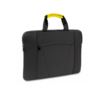 Конференц-сумка XENAC, черный/желтый, 38 х 27 см, 100% полиэстер (Изображение 1)