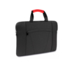 Конференц-сумка XENAC, черный/красный, 38 х 27 см, 100% полиэстер (Изображение 1)