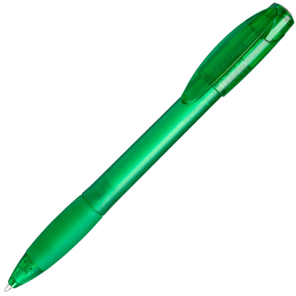 X-5 FROST, ручка шариковая, фростированный зеленый, пластик (Изображение 1)