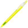 X-1 FROST, ручка шариковая, фростированный желтый, пластик (Изображение 1)