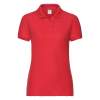 Поло "Lady-Fit 65/35 Polo", красный_S, 65% п/э, 35% х/б, 180 г/м2 (Изображение 1)