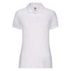 Поло "Lady-Fit 65/35 Polo", белый_М, 65% п/э, 35% х/б, 170 г/м2 (Изображение 1)