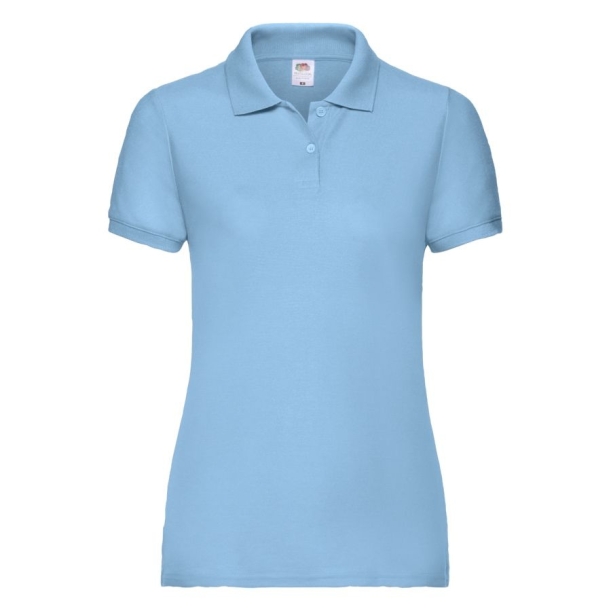 Поло "Lady-Fit 65/35 Polo", небесно-голубой_S, 65% п/э, 35% х/б, 180 г/м2 (Изображение 1)