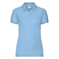 Поло "Lady-Fit 65/35 Polo", небесно-голубой_M, 65% п/э, 35% х/б, 180 г/м2