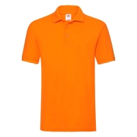 Поло "Premium Polo", оранжевый_L, 100% х/б, 180 г/м2