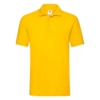 Рубашка поло мужская PREMIUM POLO, желтый, 2XL, 100% хлопок, 180 г/м2 (Изображение 1)