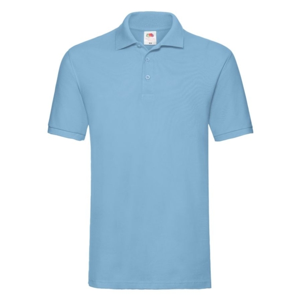 Поло "Premium Polo", небесно-голубой_L, 100% х/б, 180 г/м2 (Изображение 1)