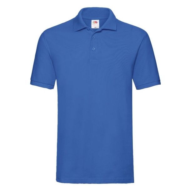 Поло "Premium Polo", ярко-синий_XL, 100% х/б, 180 г/м2 (Изображение 1)