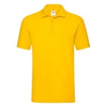 Рубашка поло мужская PREMIUM POLO 180, желтый, XL, 100% хлопок, 180 г/м2
