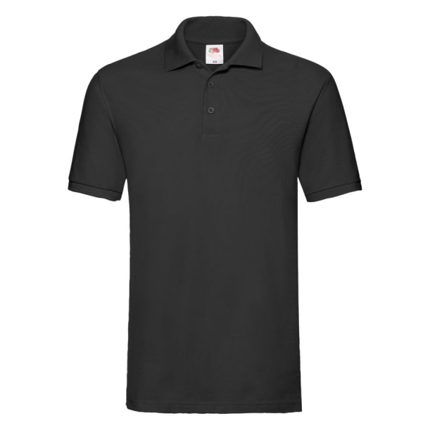 Поло "Premium Polo", черный_S, 100% х/б, 180 г/м2 (Изображение 1)