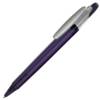 OTTO FROST SAT, ручка шариковая, фростированный фиолетовый/серебристый клип, пластик (Изображение 1)