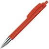 TRIS CHROME, ручка шариковая, красный/хром, пластик (Изображение 1)