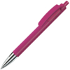 TRIS CHROME, ручка шариковая, розовый/хром, пластик (Изображение 1)