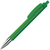 TRIS CHROME, ручка шариковая, зеленый/хром, пластик (Изображение 1)