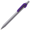 SNAKE, ручка шариковая, фиолетовый, серебристый корпус, металл (Изображение 1)