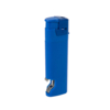Зажигалка пьезо ISKRA с открывалкой, синяя, 8,2х2,5х1,2 см, пластик (Изображение 1)