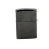 Зажигалка ZIPPO Classic с покрытием Ebony™, латунь/сталь, чёрная с логотипом, глянцевая, 38x13x57 мм (Изображение 1)