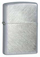 Зажигалка ZIPPO с покрытием Herringbone Sweep, латунь/сталь, серебристая, матовая, 38x13x57 мм