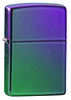 Зажигалка ZIPPO Classic с покрытием Iridescent, латунь/сталь, фиолетовая, матовая, 38x13x57 мм (Изображение 1)