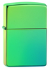 Зажигалка ZIPPO Classic с покрытием High Polish Teal, латунь/сталь, зелёная, глянцевая, 38x13x57 мм (Изображение 1)