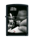 Зажигалка ZIPPO All In с покрытием Black Matte, латунь/сталь, чёрная, матовая, 38x13x57 мм