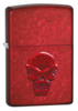 Зажигалка ZIPPO Doom с покрытием Candy Apple Red, латунь/сталь, красная, глянцевая, 38x13x57 мм (Изображение 1)