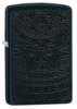 Зажигалка ZIPPO Tone on Tone Design с покрытием Black Matte, латунь/сталь, чёрная, 38x13x57 мм (Изображение 1)
