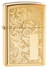 Зажигалка ZIPPO Venetian® с покрытием High Polish Brass, латунь/сталь, золотистая, 38x13x57 мм (Изображение 1)