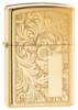 Зажигалка ZIPPO Venetian® с покрытием High Polish Brass, латунь/сталь, золотистая, 38x13x57 мм (Изображение 1)