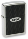 Зажигалка ZIPPO &quot;Zippo Oval&quot;, с покрытием Satin Chrome™, латунь/сталь, серебристая, 38x13x57 мм