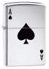 Зажигалка ZIPPO Сlassic с покрытием High Polish Chrome, латунь/сталь, серебристая, 38x13x57 мм (Изображение 1)