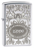 Зажигалка ZIPPO Crown Stamp™ с покрытием High Polish Chrome, латунь/сталь, серебристая, 38x13x57 мм (Изображение 1)