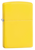 Зажигалка ZIPPO Classic с покрытием Lemon™, латунь/сталь, жёлтая, матовая, 38x13x57 мм (Изображение 1)