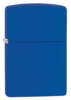Зажигалка ZIPPO Classic с покрытием Royal Blue Matte, латунь/сталь, синяя, матовая, 38x13x57 мм (Изображение 1)