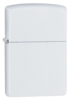 Зажигалка ZIPPO Classic с покрытием White Matte, латунь/сталь, белая, матовая, 38x13x57 мм (Изображение 1)